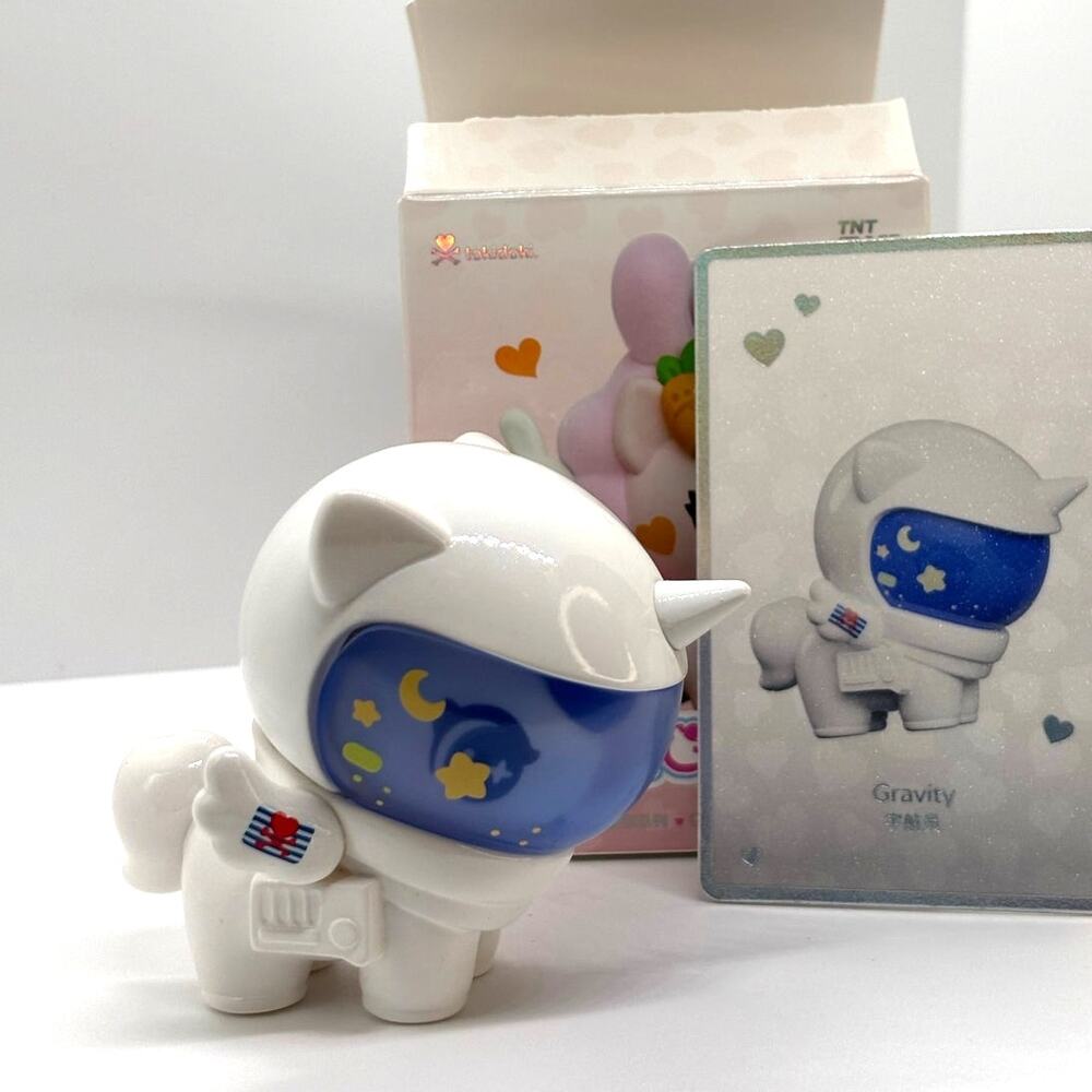 Gravity, Chibi Style Unicorno Collectible Art Figure, by Tokidoki - New
